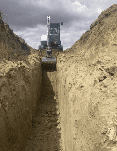 Undergound Septic line